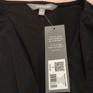 Black wrap dress . Size s NWT